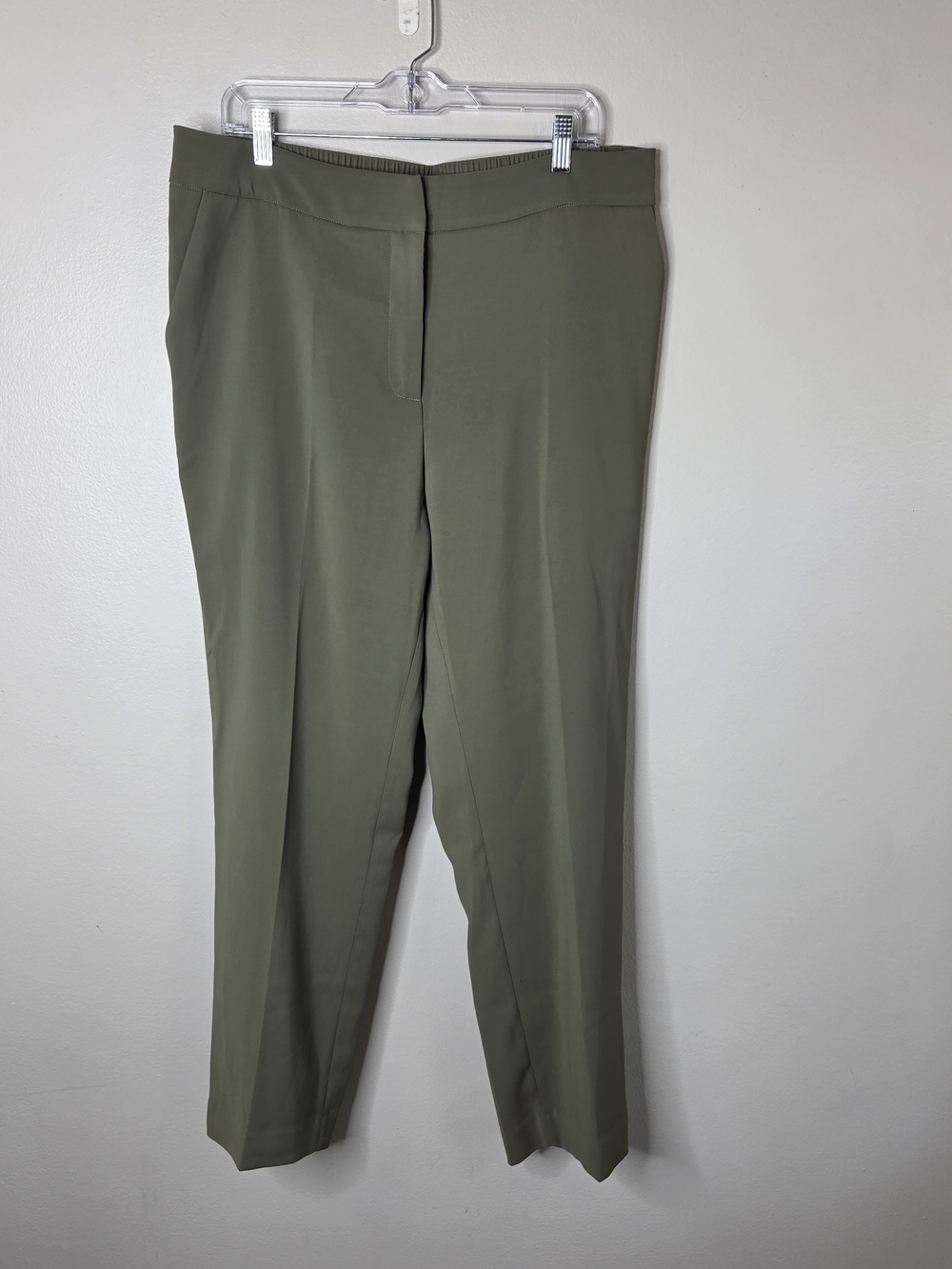 Quince Stretch Crepe Ankle Dress Pants